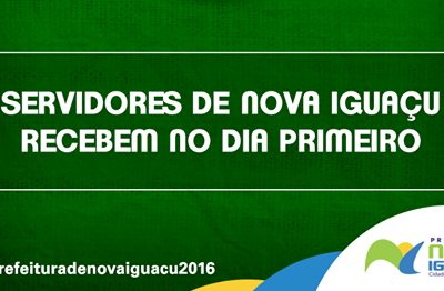 O pagamento é referente ao mês de outubro