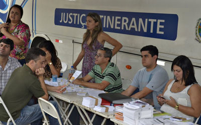 Solenidade marca início do atendimento do Ônibus da Justiça Itinerante em Vila de Cava