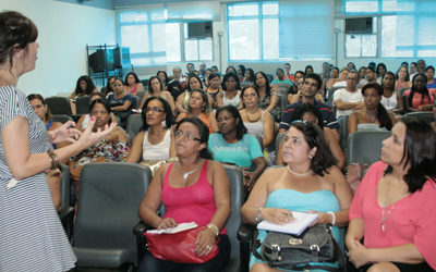Profissionais de Saúde Mental de Nova Iguaçu participam de oficina de capacitação