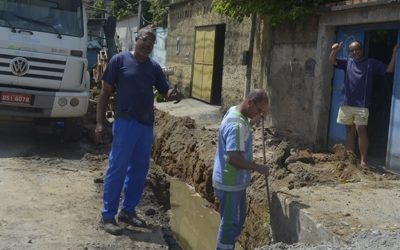 Prefeitura resolve problema de esgoto no bairro Cerâmica