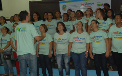 Mutirão para conquistar novos alunos para o Projovem Urbano