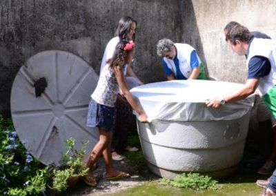 Nova Iguaçu conta com moradores na luta contra o aedes aegypti