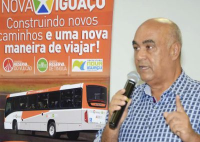 Nova Iguaçu lança oficialmente o novo contrato de concessão do transporte coletivo