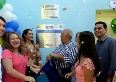 Prefeitura reinaugura escola em Marapicu que ficou 17 anos anos sem receber obras