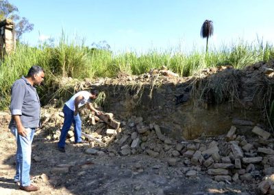 Nova Iguaçu vistoria Fazenda São Bernardino após denúncias de vandalismo