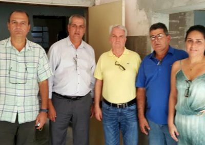 Secretário de Saúde vistoria obra do Centro de Imagem Municipal