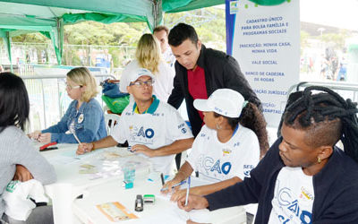 Mais de 3,5 mil pessoas passaram pelas tendas da prefeitura durante Ação Global