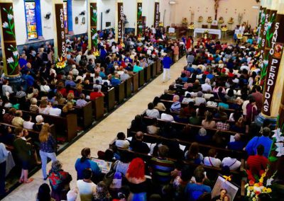 Prefeito Nelson Bornier participa de missa do padroeiro