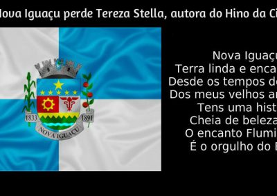 Nova Iguaçu perde autora do Hino da Cidade