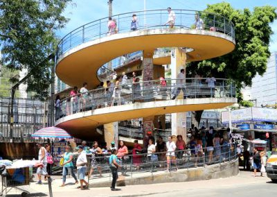 Prefeitura interdita Passarela Caracol para obras de reforma