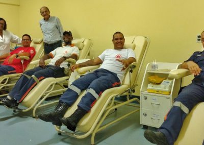 Equipes do Samu doam sangue para o Hospital da Posse no carnaval