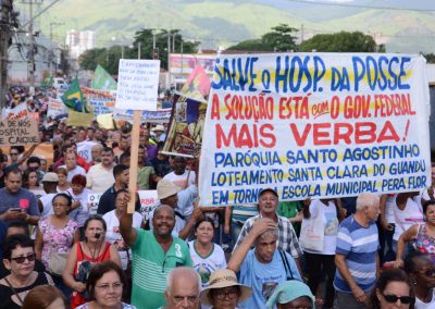 Mais de cinco mil pessoas se mobilizam em favor do Hospital da Posse