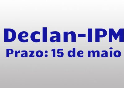 Prefeitura alerta para o prazo de entrega da Declan 2017