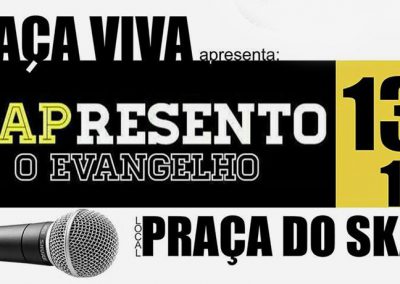 Nova Iguaçu recebe RAPresento o Evangelho na Praça do Skate, neste sábado (13)
