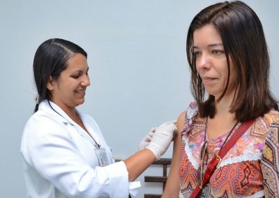 Movimento é considerado fraco no Dia D de vacinação contra a gripe em Nova Iguaçu