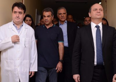 Ministro da Saúde visita Hospital Geral de Nova Iguaçu