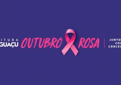 Agendamento de mamografia durante toda a Campanha Outubro Rosa Nova Iguaçu! Não perca!