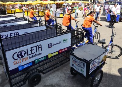 Coleta Seletiva Solidária chega ao Centro de Nova Iguaçu