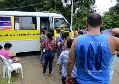 Nova Iguaçu continua com reforço da vacinação contra febre amarela
