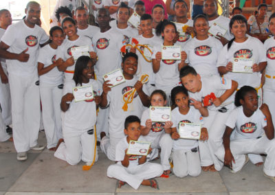 Capoeira contra a pedofilia