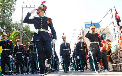 Cadetes da AMAN participam de encerramento da Semana da Pátria em Nova Iguaçu