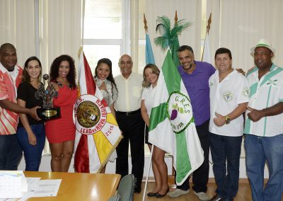 Bornier recebe escolas campeãs do carnaval