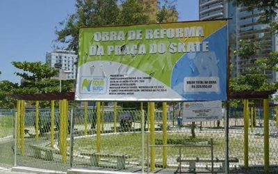 Skatistas debatem projeto e Prefeitura faz novo estudo para completar reforma de praça