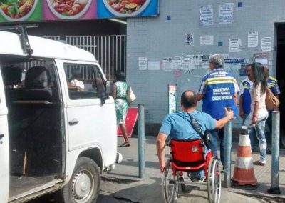 Operação acessibilidade fiscaliza mercado Guanabara em Nova Iguaçu
