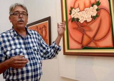 Exposição Sensações Luzes & Cores em cartaz na Casa de Cultura de Nova Iguaçu