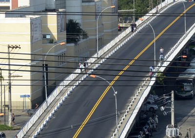 Novo visual e segurança para o viaduto Padre Musch