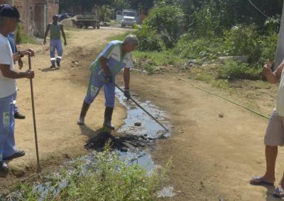 Prefeitura resolve problema de esgoto no bairro Eurico Miranda