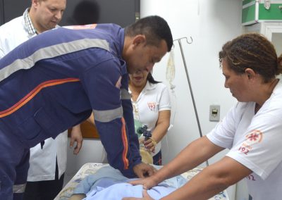 Profissionais do SAMU de Nova Iguaçu participam de treinamento