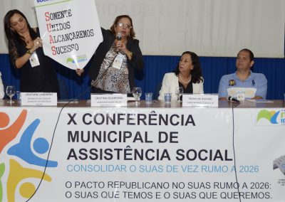 Conferência Municipal de Assistência Social elege oito delegados em Nova Iguaçu