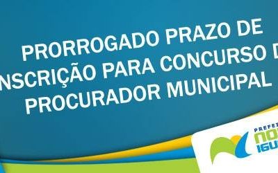 Inscrições para Procurador ainda podem ser feitas até o dia 6 de maio