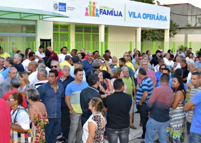 Prefeito entrega Clínica da Família em Vila Operária
