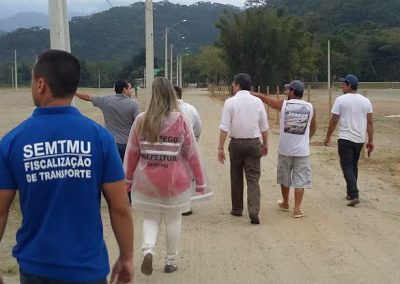 Secretaria de Trânsito de Nova Iguaçu realiza vistoria para fechar o planejamento operacional da 11ª Festa do Aipim