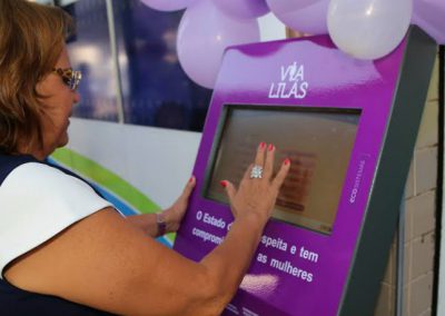Nova Iguaçu ganha Totens Lilás