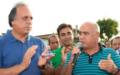 Bornier e Pezão inauguram 19 ruas em Nova Iguaçu