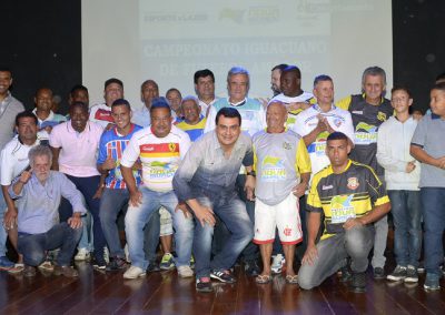 Prefeitura e Liga de Desportos lançam 3ª edição do Campeonato Iguaçuano de Futebol Amador