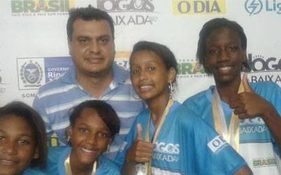 Nova Iguaçu é ouro no vôlei e atletismo nos Jogos da Baixada