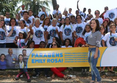 Emily, uma iguaçuana de peso, brilha novamente