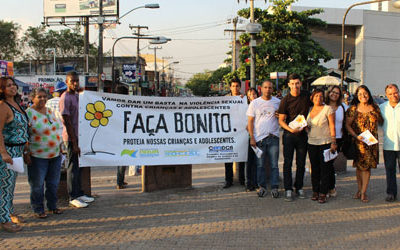 Nova Iguaçu faz panfletagem contra abuso e exploração sexual de crianças e adolescentes