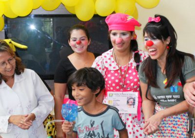 Crianças ganham festa na pediatria do Hospital da Posse