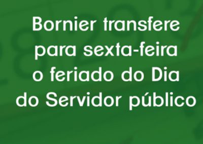 Nova Iguaçu transfere para sexta-feira o feriado do Dia do Servidor público