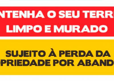 Prefeitura de Nova Iguaçu vai se apropriar de terrenos urbanos abandonados na cidade