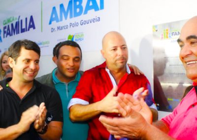 Bornier inaugura a 17° Clínica da Família de Nova Iguaçu