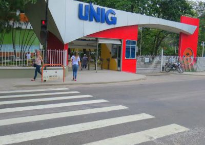 Nova Iguaçu reforça pintura de faixas de pedestres na cidade