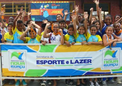 Vila Olímpica sedia etapa de atletismo dos Jogos Estudantis de Nova Iguaçu
