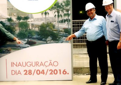 Bornier visita obra de R$ 400 milhões do Shopping Nova Iguaçu
