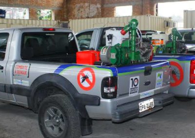 Carros fumacê intensificam o combate ao mosquito Aedes aegypti  em Nova Iguaçu